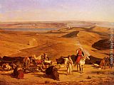 The Desert Encampment by Alberto Pasini